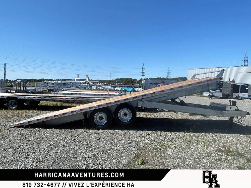 2027 Canada Trailers Remorque Plate Forme 824-16 Etl824-16k alt