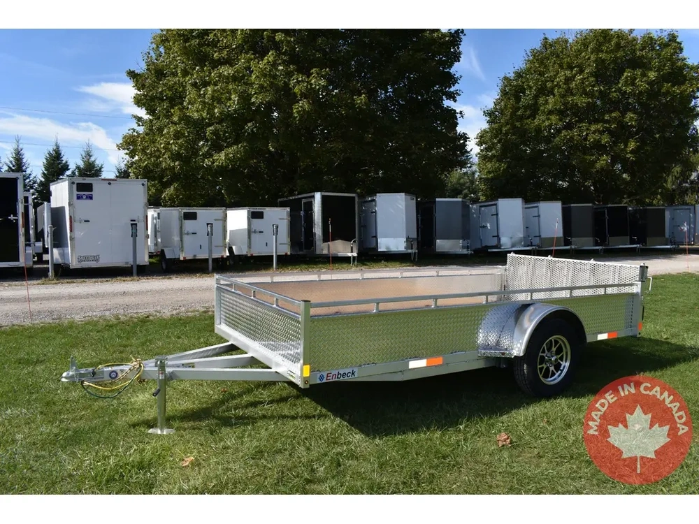 2027 Enbeck Aluminum Utility 6' X 12' Sa Bi-fold Gate alt