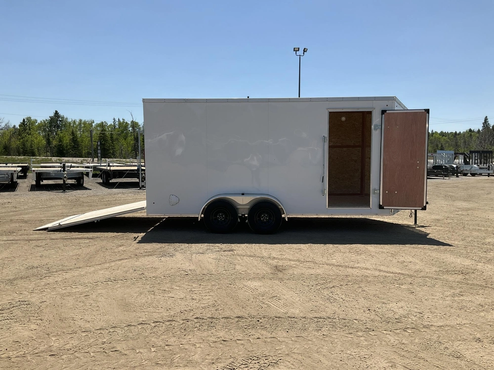 2026 Xcel Trailers 7x16 Plus V-nose Aluminum Cargo Trailer alt