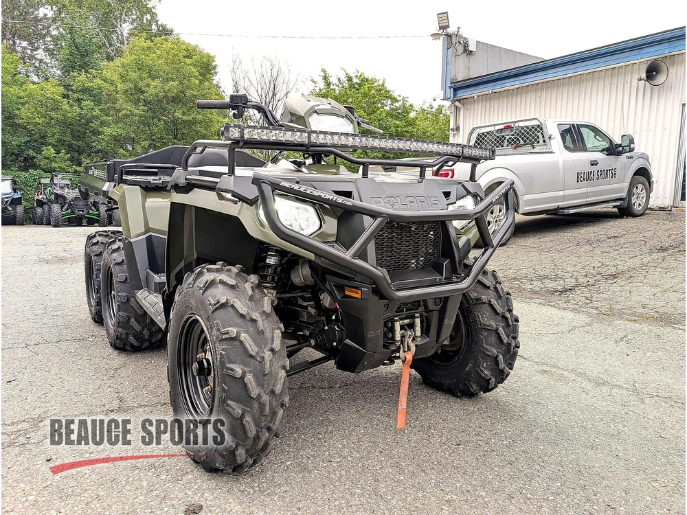 2022 Polaris Big Boss Vtt 6 Roues Direction Assistée Transport Lourd Terrain Extrême Chasse Trappe Benne Bois Marécage Traction Maximale Faible Km Outlander 6x6 Argo alt