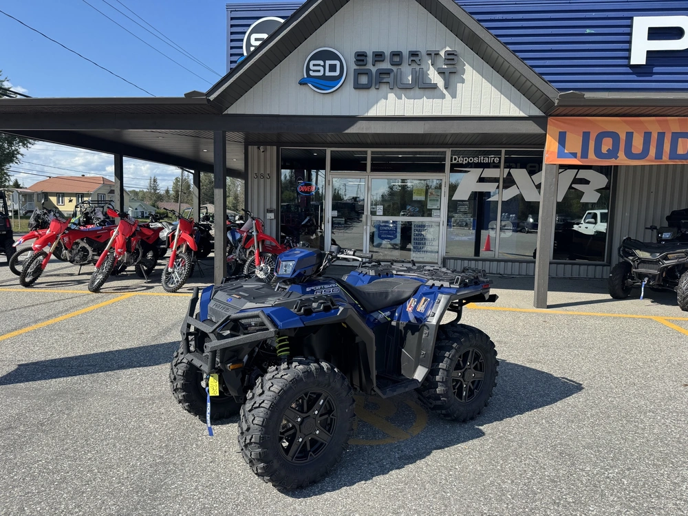 2026 Polaris Sportsman 850 Trail Springfield Blue alt