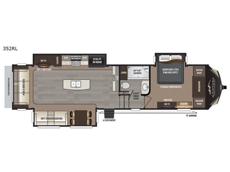 Keystone Rv Montana 352rl 2018 alt