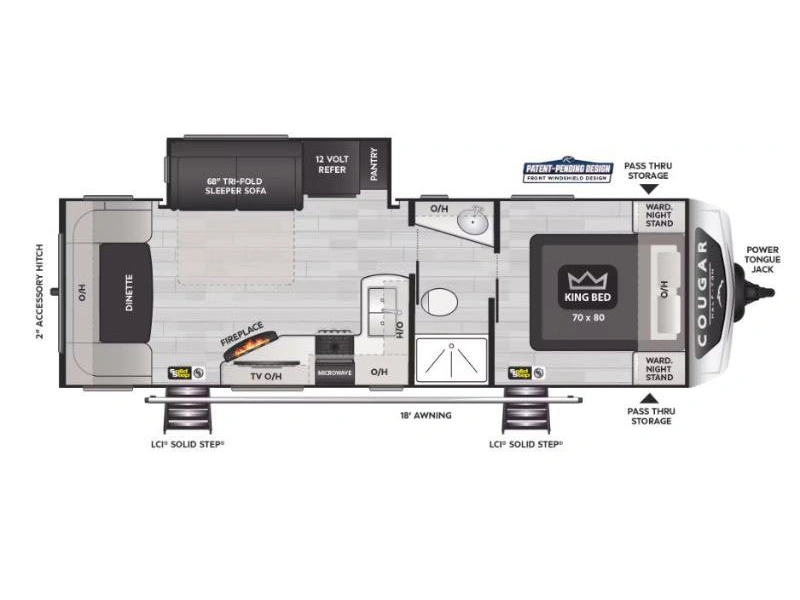 Keystone Rv Cougar 25rds 2027 alt