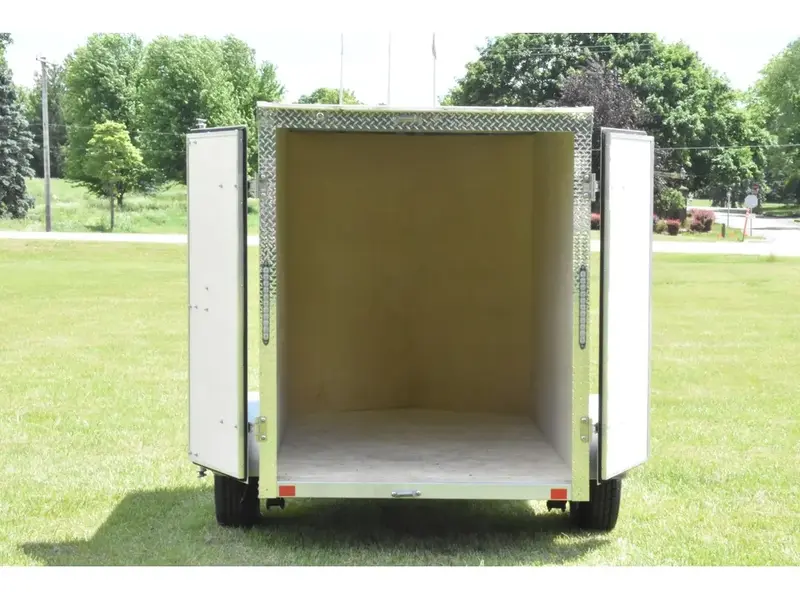 Rhino Galvanized Enclosed 5' x 8' SA Double-Door 2026
