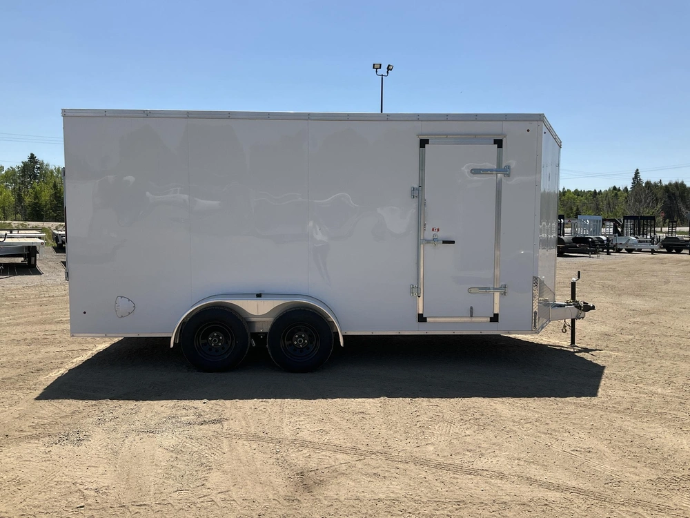 2026 Xcel Trailers 7x16 Plus V-nose Aluminum Cargo Trailer alt