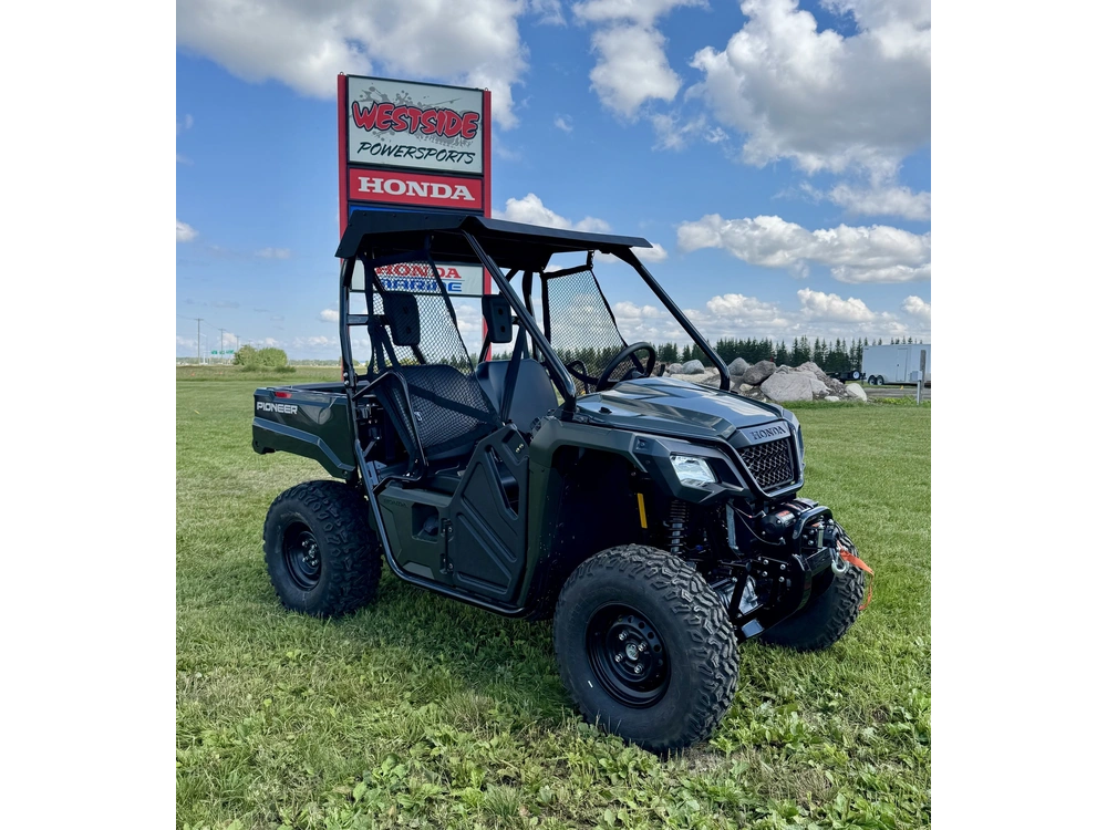 2026 Honda Pioneer 520,green alt
