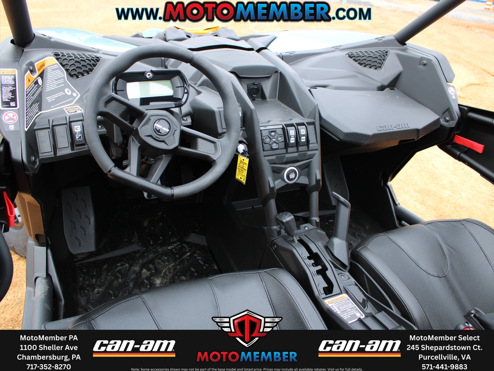 2026 Can-am Maverick X3 Rs Turbo Scandi Blue & Orange Crush alt