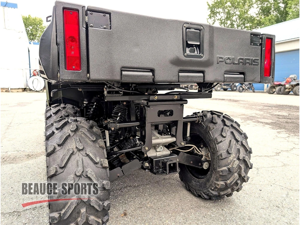 2022 Polaris Big Boss Vtt 6 Roues Direction Assistée Transport Lourd Terrain Extrême Chasse Trappe Benne Bois Marécage Traction Maximale Faible Km Outlander 6x6 Argo alt