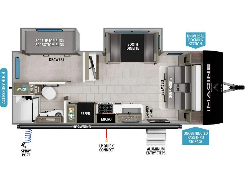 Grand Design Imagine 22bhe.xls 2025 alt