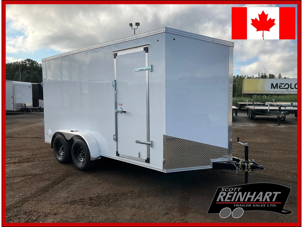 2026 Xcel Trailers 7x14 Plus V-nose Hd Cargo Trailer alt