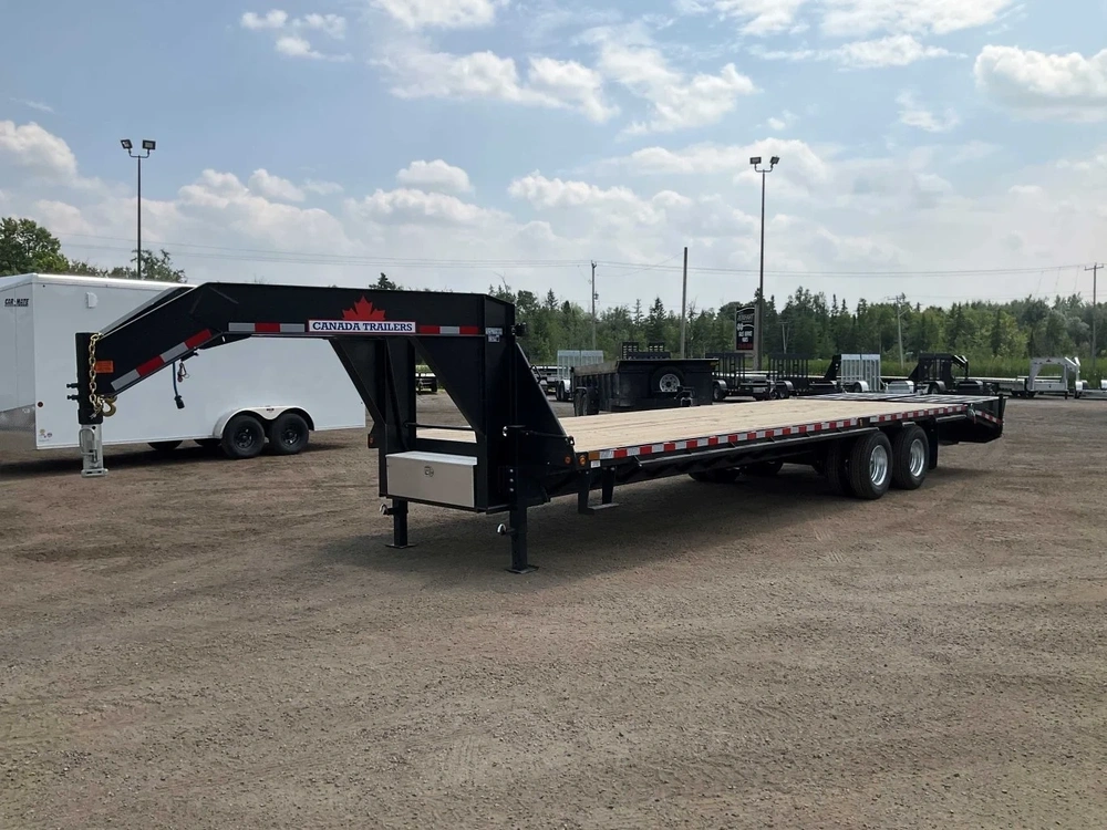 2027 Canada Trailers 8.5x30 12 Ton Gooseneck Equipment Trailer alt