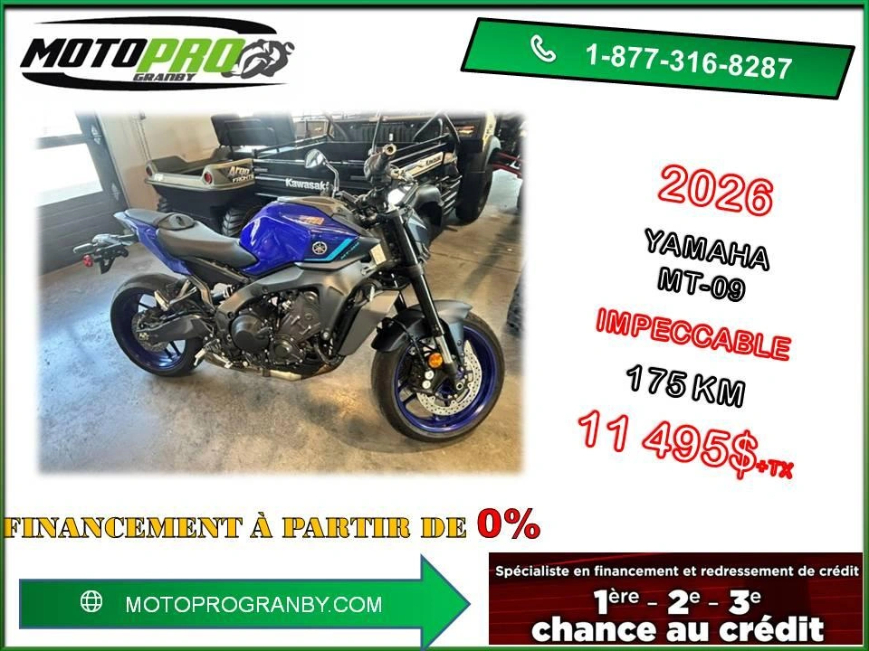 Yamaha Mt-09 Mt09 Mt 09 Mt-09 Z900 Bas Km 2026 alt