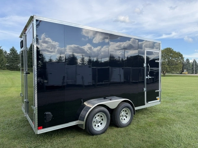 2026 Rhino Galvanized Enclosed 7' X 14' Ta Double-door