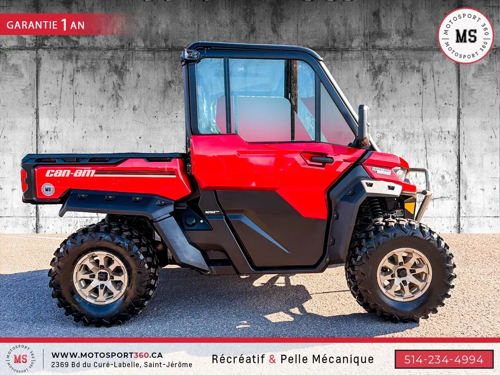 2024 Can-Am DEFENDER LIMITED HD10 SUPER PROPRE !