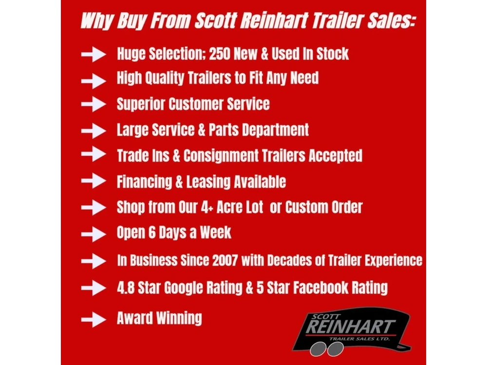 2027 Canada Trailers 8.5x25 10.5 Ton Deckover Equipment Trailer alt