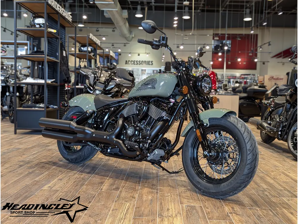 2026 Indian Motorcycle Chief Bobber Dark Horse // Moss Green 