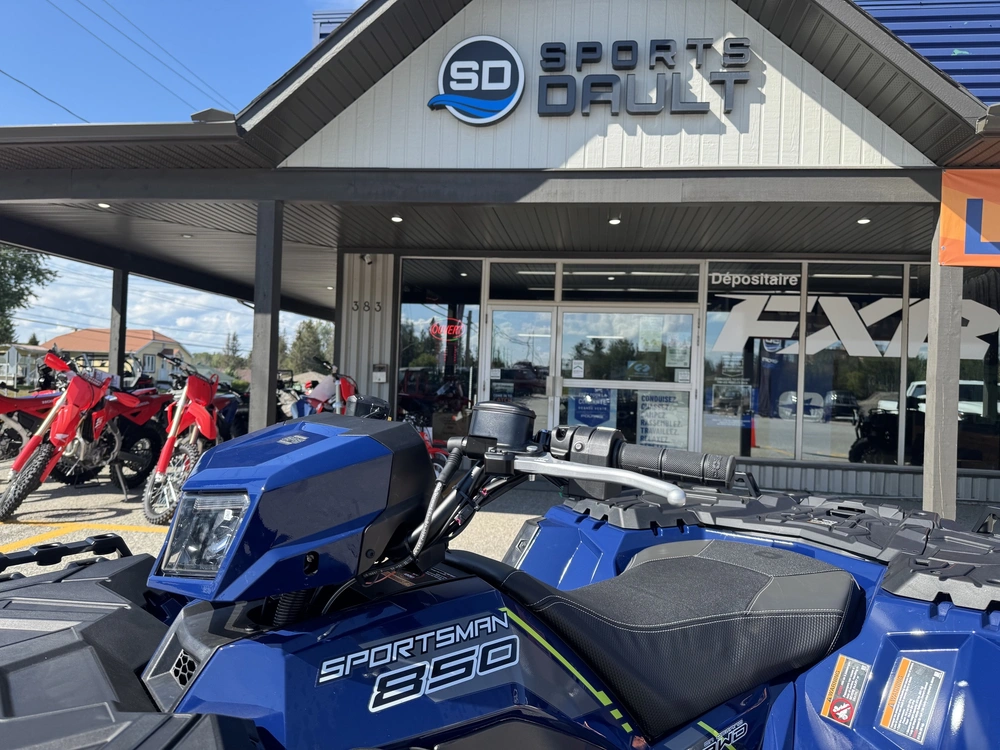 2026 Polaris Sportsman 850 Trail Springfield Blue alt