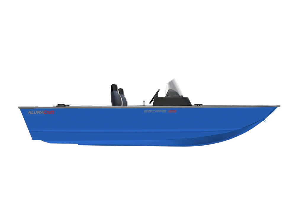 2026 Alumacraft Alumacraft Escape 165 Grey / No Motor / Galv Trailer alt