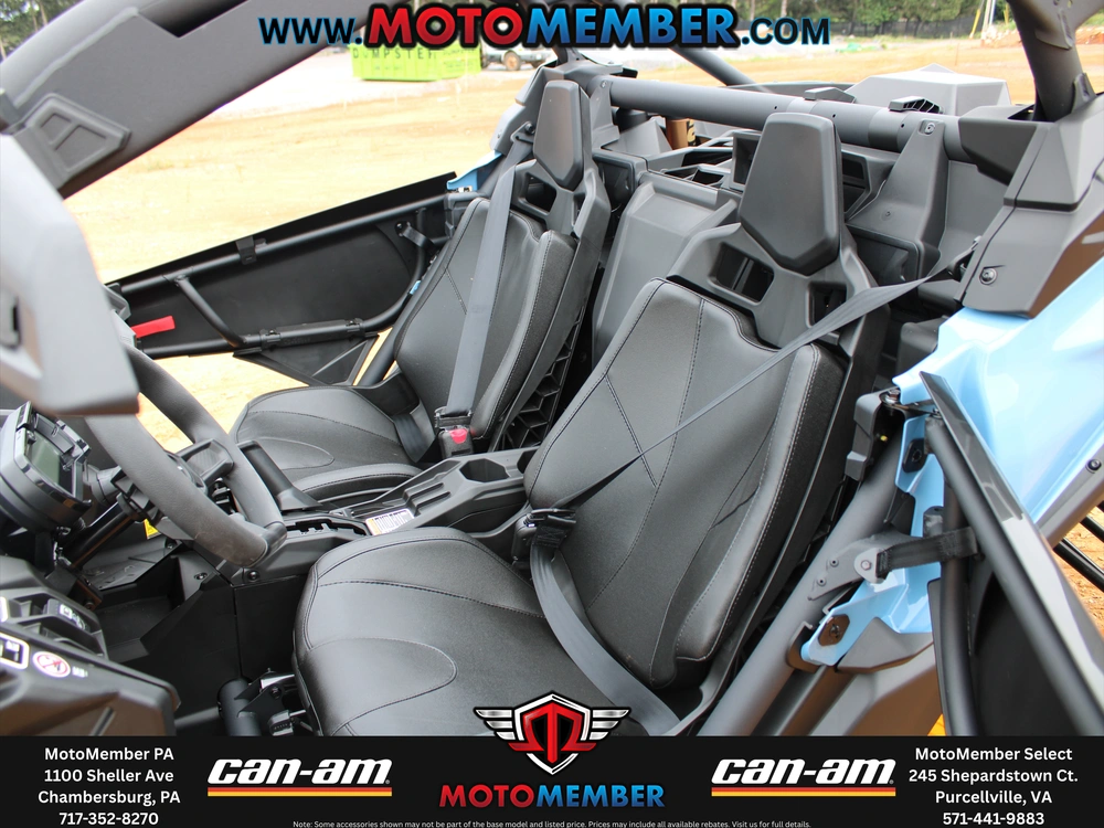 2026 Can-am Maverick X3 Rs Turbo Scandi Blue & Orange Crush alt