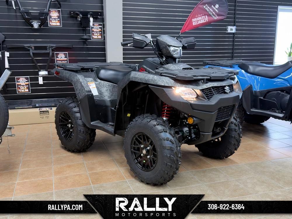 2026 Suzuki King Quad 750 Xpz - Cast Carbon, Mag Wheels alt
