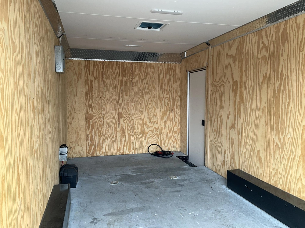 2022 Car Mate Trailers 8.5x16 Custom Car Trailer alt
