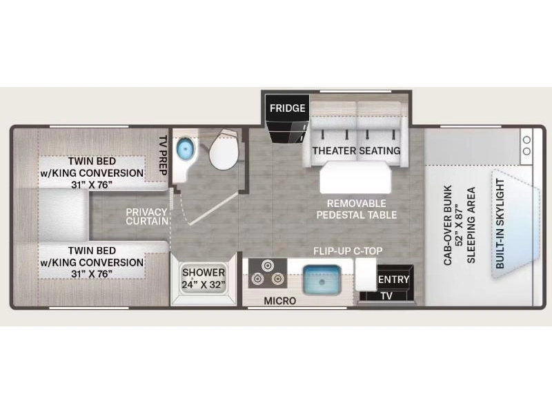 Thor Motor Coach Echelon Gl24 2027 alt