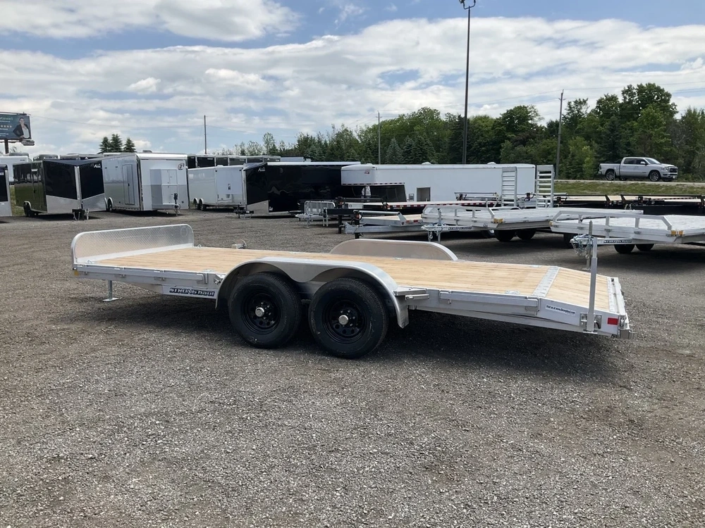 2026 Stronghaul 82x18 5 Ton All Aluminum Car Hauler alt