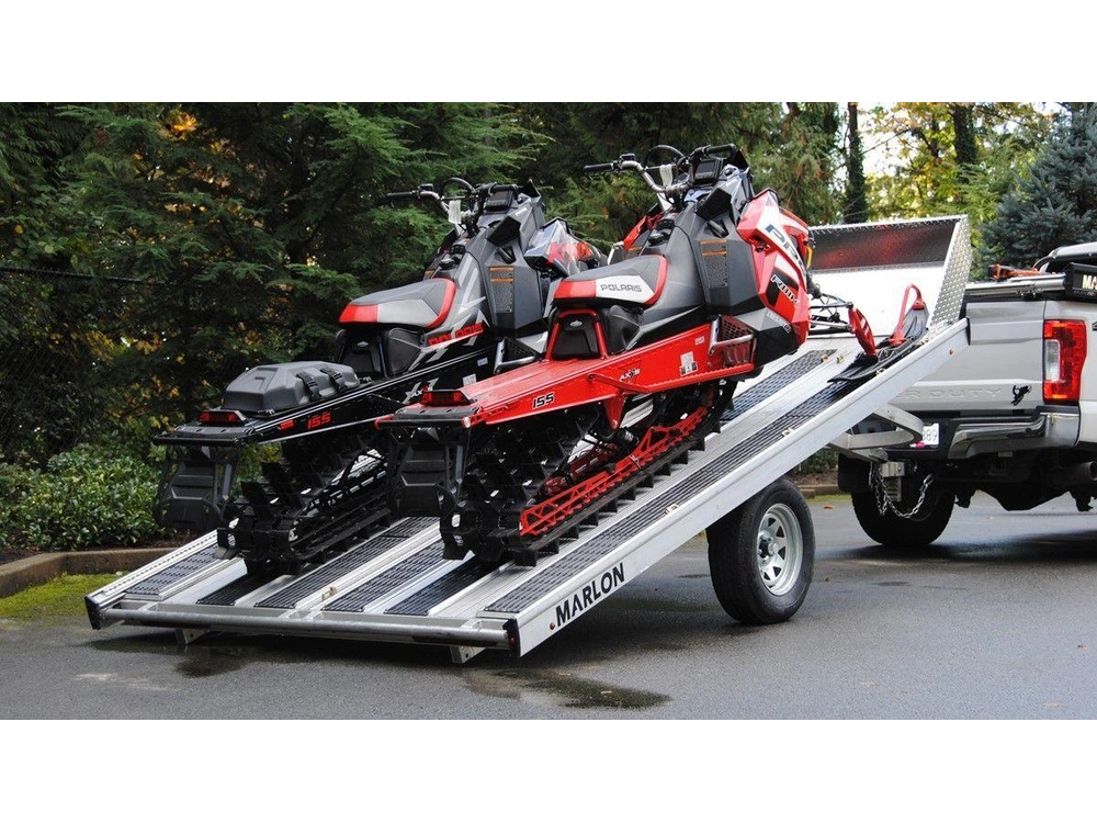 2026 Marlon 12' Double Tilt Trailer Galvanized With Salt Sheild alt