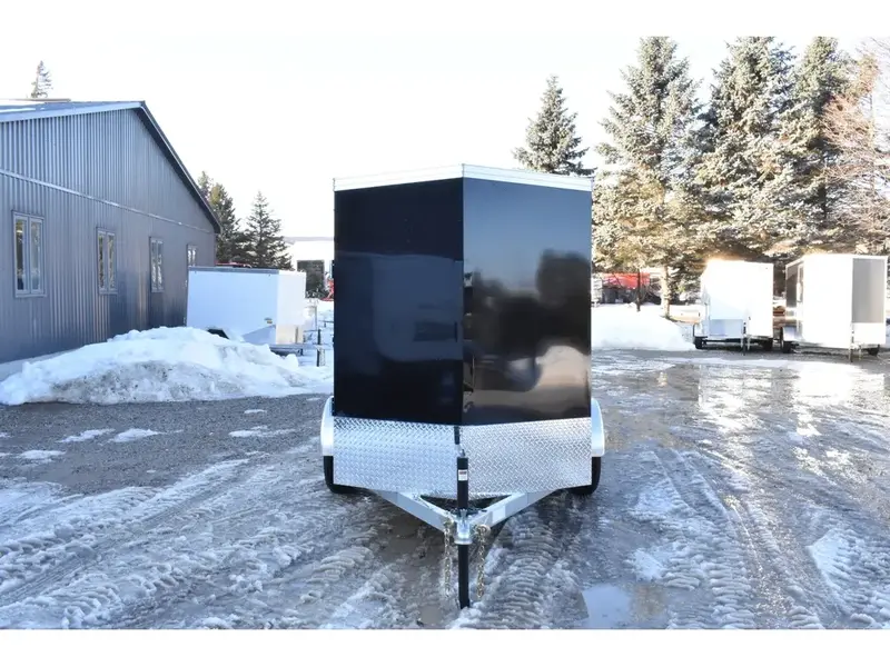 Rhino Galvanized Enclosed 5' x 8' SA Double-Door Side-Door 2026