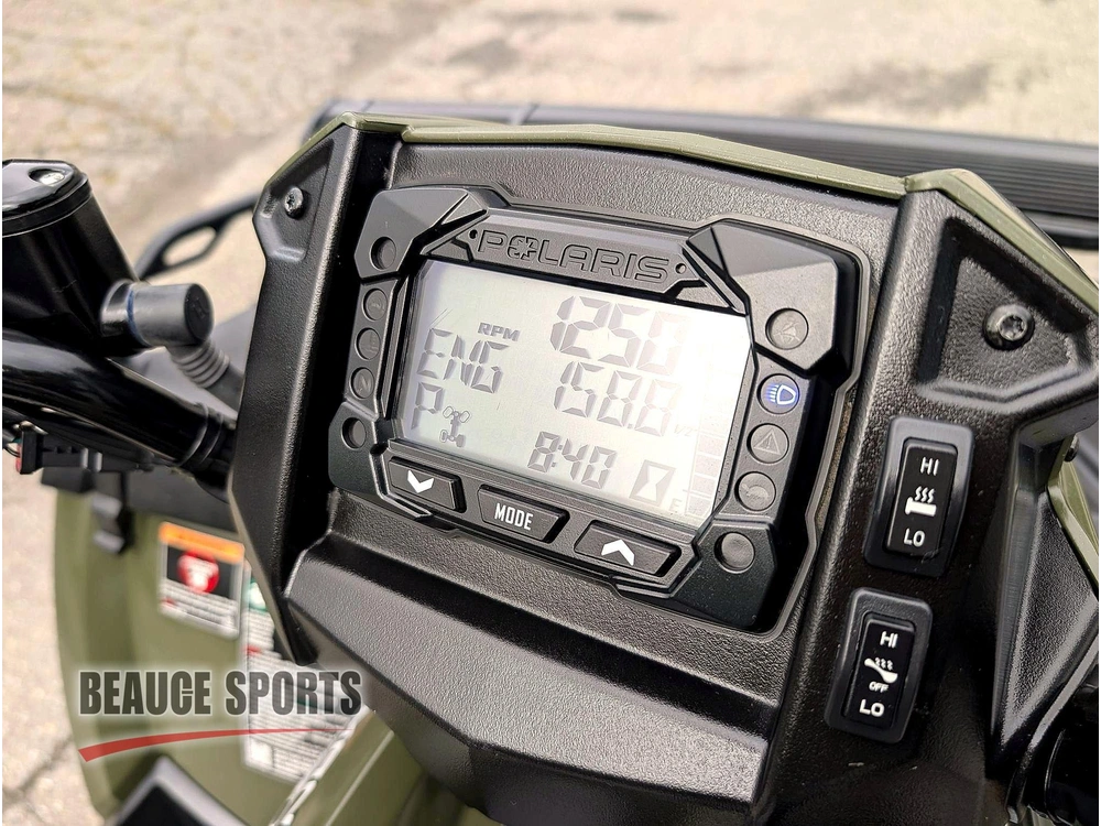 2022 Polaris Big Boss Vtt 6 Roues Direction Assistée Transport Lourd Terrain Extrême Chasse Trappe Benne Bois Marécage Traction Maximale Faible Km Outlander 6x6 Argo alt