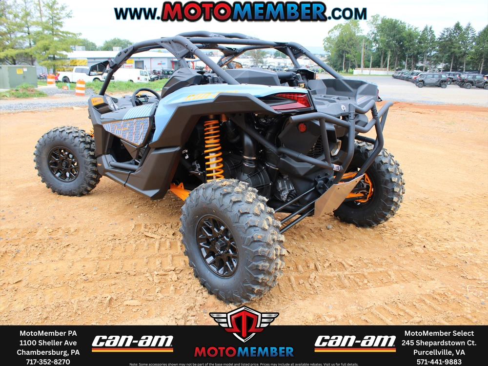 2026 Can-am Maverick X3 Rs Turbo Scandi Blue & Orange Crush alt