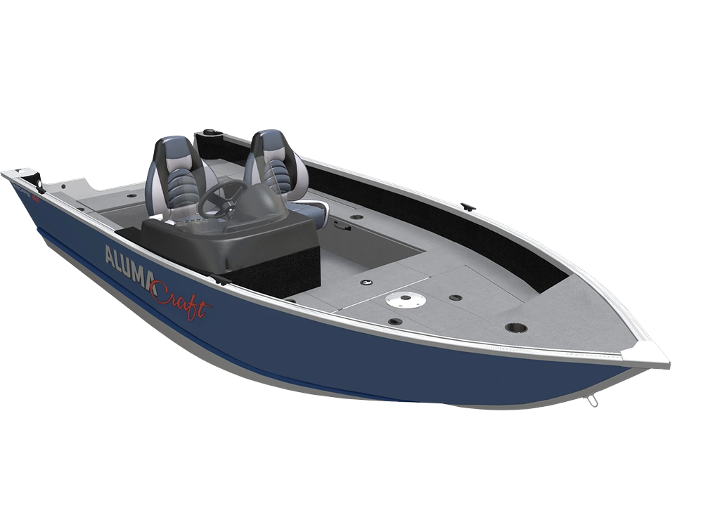 2026 Alumacraft Alumacraft Escape 165 Grey / No Motor / Galv Trailer alt