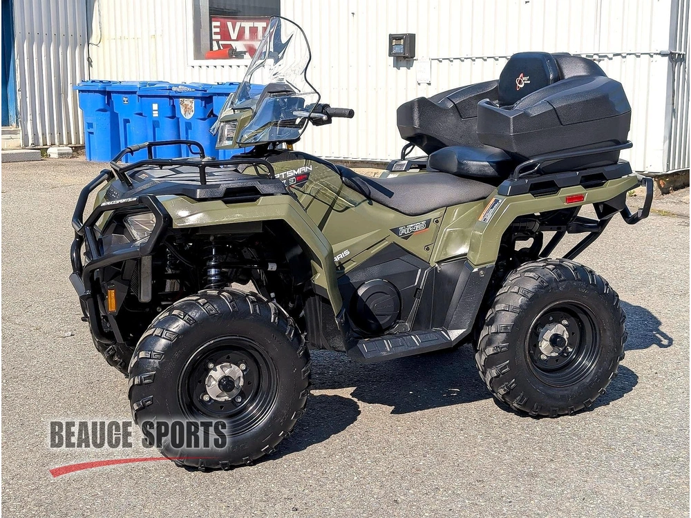 Polaris Sportsman 570,eps Vtt Sentier Chasse Bois Direction Assistée Solo Duo Banc Passager Équipé Treuil Pare-brise Fiable Outlander Kodiak Rancher Kingquad 2021 alt