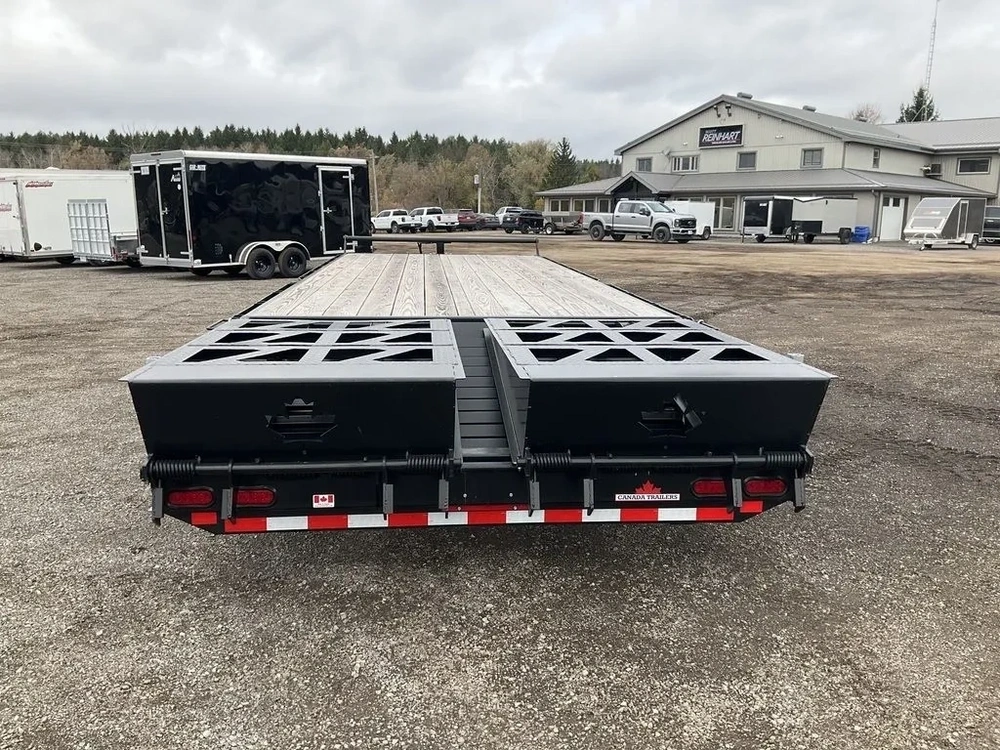 2027 Canada Trailers 8.5x25 10.5 Ton Deckover Equipment Trailer alt