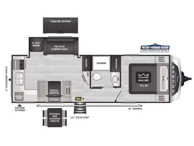 Keystone Rv 25mle Cougar 2027 alt