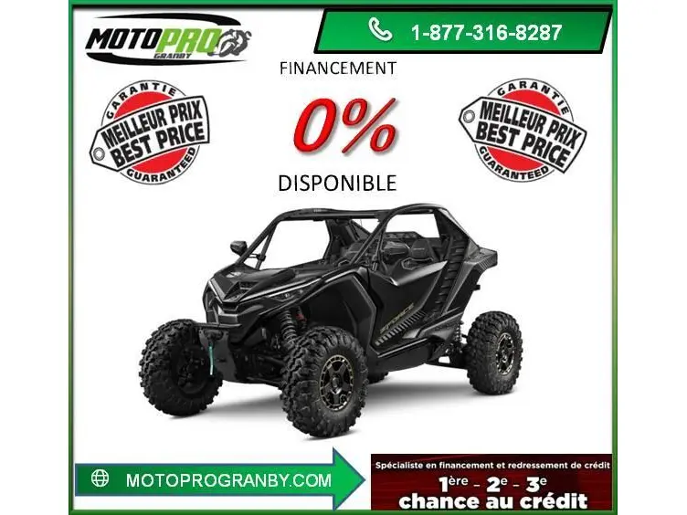 2027 CFMOTO ZFORCE Z10 Z10 ZFORCE Z 10 TURBO COTE A COTE