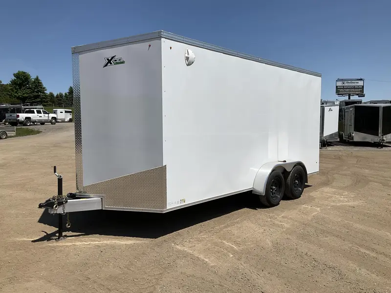 XCel Trailers 7x16 Plus V-Nose Aluminum Cargo Trailer 2026