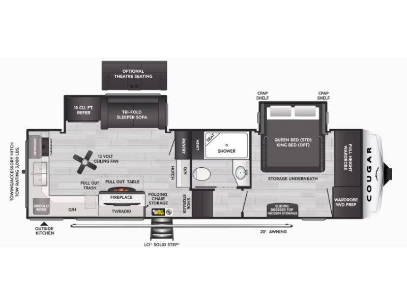 2027 Keystone Rv Cougar 260mle alt