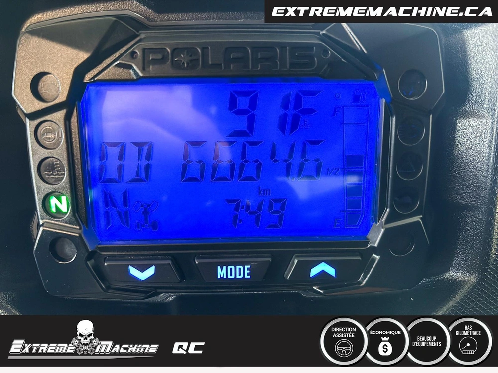 Polaris Polaris Ranger 1000 Premium Avec Chenille Beaucoup D'équipement!!! 2020 alt
