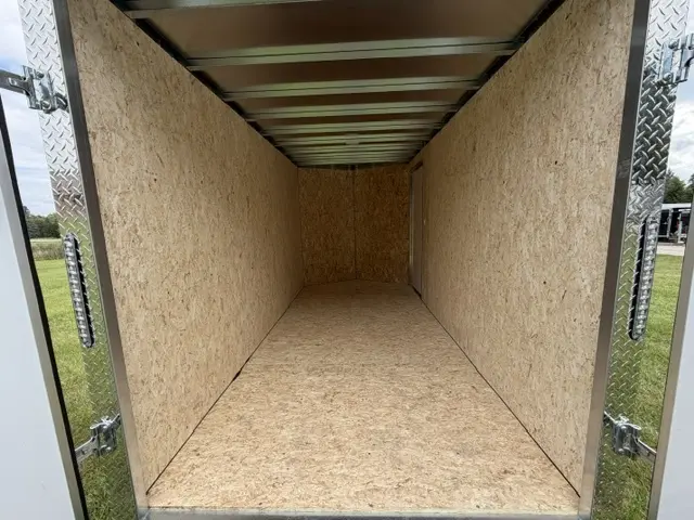 2026 Rhino Galvanized Enclosed 6' X 12' Sa Dd alt