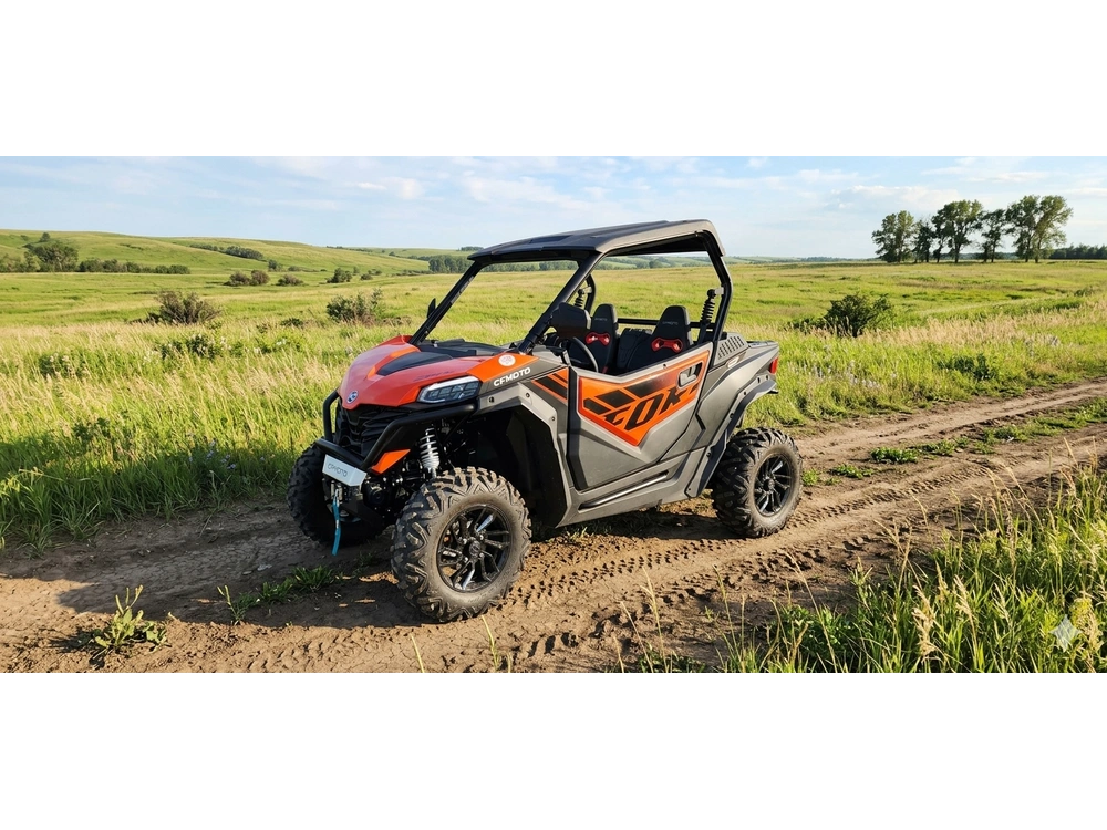 2026 Cfmoto Zforce 800 Trail Magma Red alt