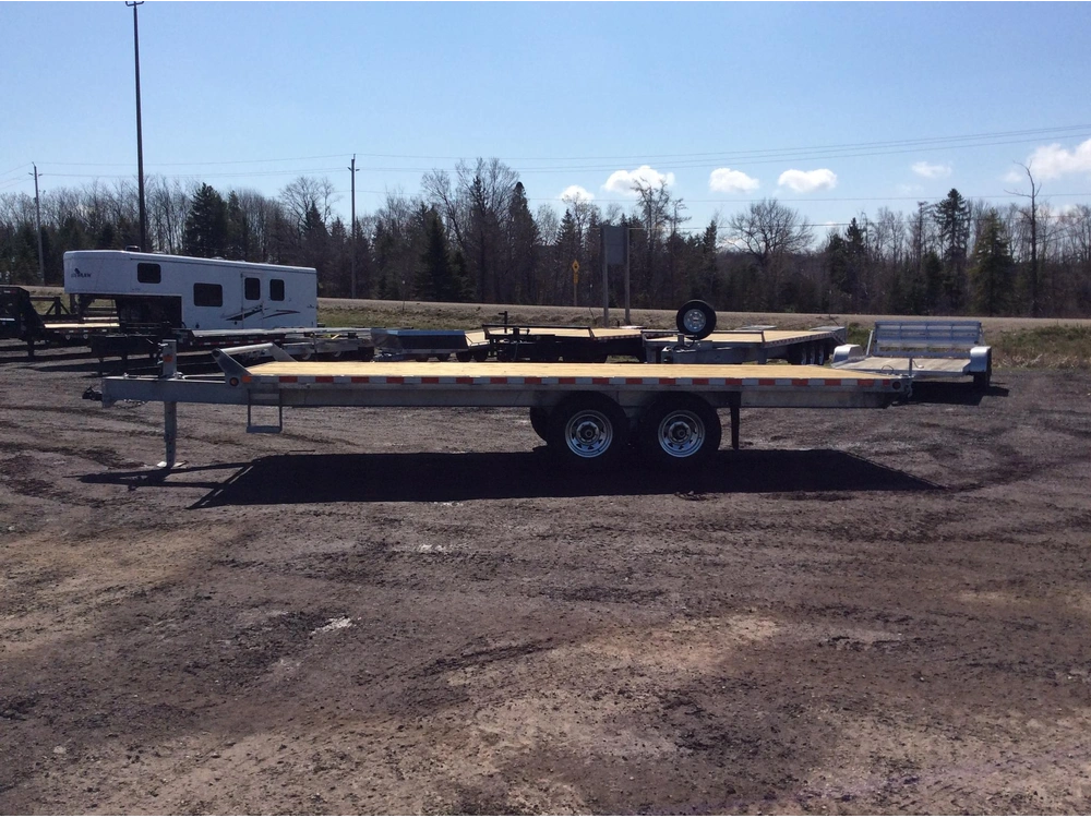 2027 Canada Trailers 8.5x20 7 Ton Galvanized Deckover Equipment Trailer alt