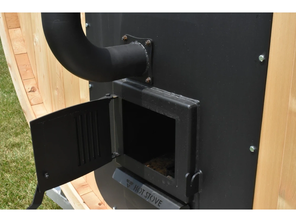2026 N. Frey Enterprises Sauna On Aluminum Trailer 6' Sauna W/half Moon Window alt