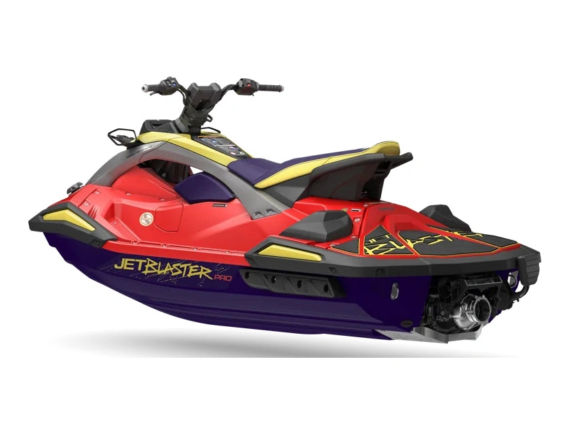 2027 Yamaha Jetblaster Pro 3-up Imperial Red/nightshade alt