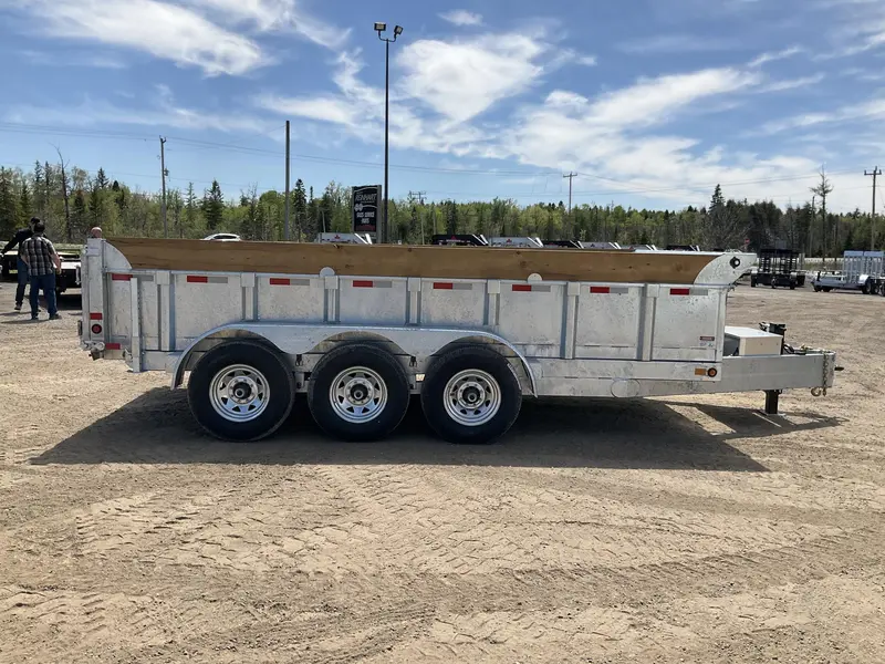Canada Trailers 83x16 10.5 Galvanized Dump Trailer 2027