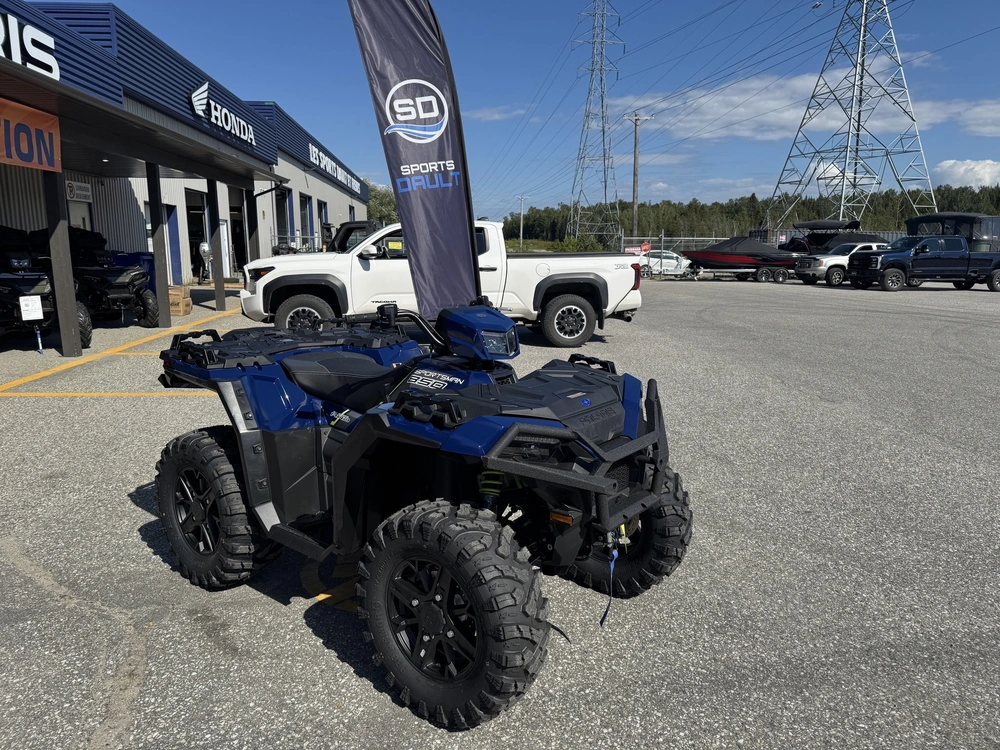 2026 Polaris Sportsman 850 Trail Springfield Blue alt