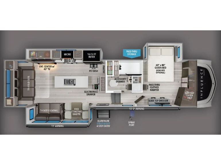 Grand Design Influence 3003rl 2027 alt