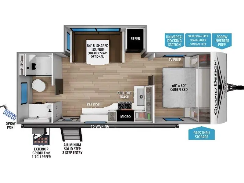Grand Design Transcend 22RBX 2027