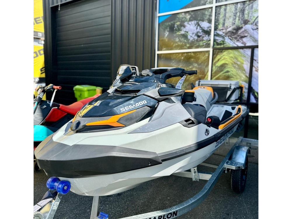 2023 Sea-doo Fish Pro Trophy 170 With Audio - Grey/orange alt