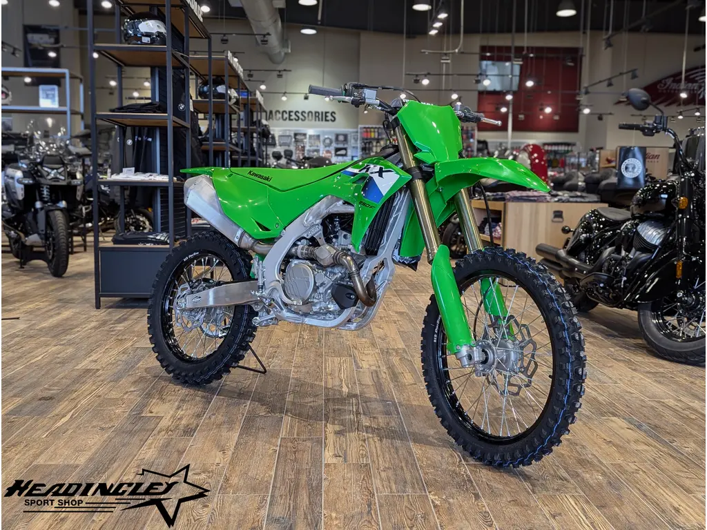 2027 Kawasaki KX250F // Lime Green 